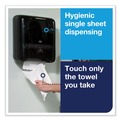 Towel Dispensers | Tork 5510282 Elevation Matic 13.2 in. x 8.1 in. x 14.65 in. Hand Towel Roll Dispenser - Black (1/Carton) image number 6