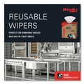 Perforated Roll & Hand Towels | WypAll 34790 General Clean X60 POP-UP Box 8.34 in. x 16.8 in. Cloths - White (126/Box) image number 5