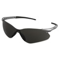 Eye Protection | Ansell 25704 Nemesis VL Safety Glasses - Gunmetal Frame, Smoke Uncoated Lens image number 0