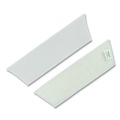 Mop Heads | Unger UNGEF40F Excella 20 in. Microfiber Finishing Pad - White (5/Pack) image number 3