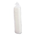 Food Containers & Lids | Dart 12SL 6 oz. to 14 oz. Plastic Lids for Foam Cups/Bowls/Containers - Translucent (1000/Carton) image number 0