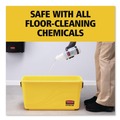 Buckets & Wringers | Rubbermaid Commercial HYGEN FGQ95088YEL 6.8 gal. HYGEN Charging Bucket - Yellow image number 2
