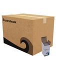 Straws/Stems/Sticks | Boardwalk BWKJSTU775T50 7.75 in. Unwrapped Plastic Jumbo Straws - Translucent (12500/Carton) image number 3