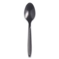 Disposable Spoons | SOLO RSK3-0004 Reliance Mediumweight Plastic Spoon Cutlery - Black (1000/Carton) image number 0