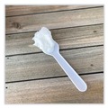 Disposable Spoons | Boardwalk BWKTASTERSPOON Heavyweight Polypropylene Tasting Spoon Cutlery - White (3000/Carton) image number 4