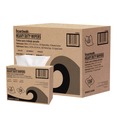 Cleaning Cloths & Wipes | Boardwalk 3286 9.75 in. x 16.75 in. 1-Ply Hydrospun Wipers - White (126/Box, 10 Boxes/Carton) image number 0
