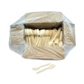 Disposable Spoons | Pactiv Corp. YPSMSTEC 5.88 in. EarthChoice PSM Heavyweight Cutlery Spoon - Tan (1000/Carton) image number 3