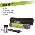 Office Flashlights | Energizer ENYPHH21 Rechargeable Lithium-Ion Pro Series Hybrid Handheld with 2 AA Batteries - Gray/Green image number 5