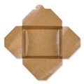 Food Containers & Lids | GEN KS10124 Reclosable 48 oz. Paper Take-Out Box - Kraft (300/Carton) image number 1