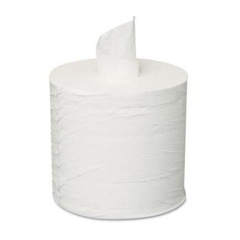 TOWELS AND WIPES | GEN 8276 7.3 in. x 500 ft. 2-Ply Centerpull Towels - White (600 Roll, 6 Rolls/Carton)