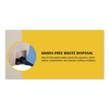 Indoor Waste Receptacles | Rubbermaid Commercial 1883459 Streamline 13-Gallon Resin End Step Style Step-On Container - Beige image number 2