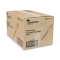 Disposable Forks | Pactiv Corp. YPSMFTEC EarthChoice PSM Heavyweight Plastic Cutlery Fork - Tan (1000/Carton) image number 0