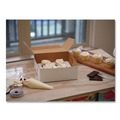Bakery Boxes & Containers | SCT SCH 0989 12 in. x 12 in. x 6 in. Paper One-Piece Non-Window Bakery Boxes - White (50/Carton) image number 3