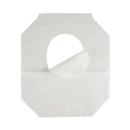 Toilet Seat Covers | Boardwalk BWKK1000B 14.17 in. x 16.73 in. Premium Half-Fold Toilet Seat Covers - White (250/Sleeve, 4 Sleeves/Carton) image number 0
