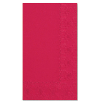 DINNER NAPKINS | Hoffmaster 180511 15 x 17 2-Ply Dinner Napkins - Red (1000/Carton)