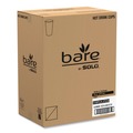 Cups | SOLO 316PLA-J7234 Bare Eco-Forward 16 oz. PLA Leaf Design Paper Hot Cups - White/Green/Orange (1000/Carton) image number 4
