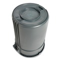 Indoor Waste Receptacles | Impact 7744-3 Gator Plus 44 Gallon Plastic Container - Gray image number 1