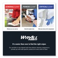 Cleaning Cloths & Wipes | WypAll 51633 12.5 in. x 23.5 in. Heavy-Duty Foodservice Cloths - Blue (100/Carton) image number 1