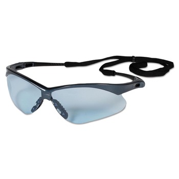Ansell 19639 V30 Nemesis Safety Glasses - Blue Frame, Light Blue Uncoated Lens (12/Box)