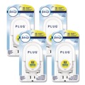 Air Freshener Dispensers | Febreze 68232 2.5 in. x 3 in. x 4 in. PLUG Air Freshener Warmer - Off White (4/Carton) image number 0