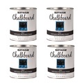 Paint & Paint Supplies | Rust-Oleum 301450 Chalkboard Paint, Matte Black, Quart Can, 4/Carton image number 0