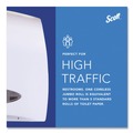 Toilet Tissue Dispensers | Scott 09603 14.25 in. x 6 in. x 9.75 in. Essential Coreless Jumbo Roll Tissue Dispenser - White image number 7