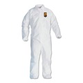 Cleaning Cloths & Wipes | Ansell KCC 44317 A40 Elastic-Cuff and Ankles Coveralls - 4X-Large, White (25/Carton) image number 0