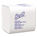 Perforated Roll & Hand Towels | Scott 48280 2-Ply Septic-Safe Hygienic Bath Tissue - White (250/Pack 36 Packs/Carton) image number 0