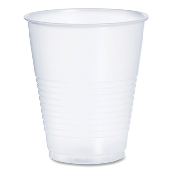 Dart Y12S 12 oz. Translucent High-Impact Polystyrene Squat Cold Cups (20 Sleeves/Carton)
