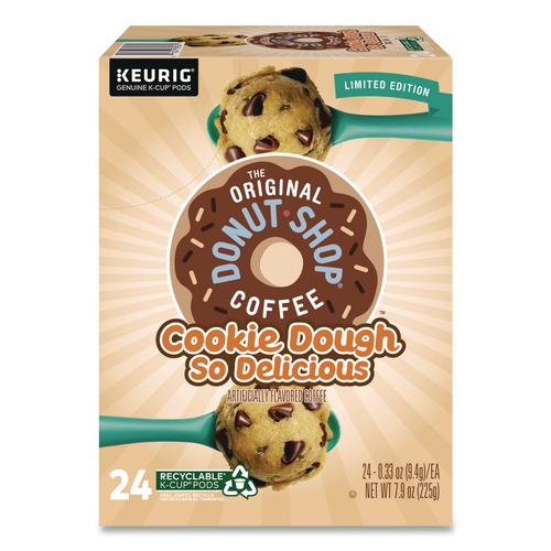Coffee - Caffeinated | The Original Donut Shop 5000366665 0.3 oz K-Cups - Cookie Dough So Delicious (24/Box) image number 0