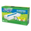Mop Heads | Swiffer 80337556 16.9 in. x 9.8 in. Sweeper XL Dry Refill Cloths - White (4/Carton) image number 3