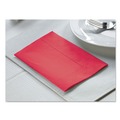 Dinner Napkins | Hoffmaster 180511 15 in. x 17 in. 2-Ply Dinner Napkins - Red (1000/Carton) image number 2