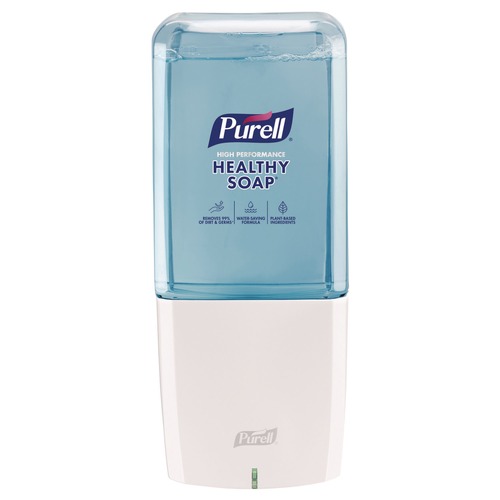 Soap Dispensers | PURELL 8330-E1 ES10 4.33 in. x 3.96 in. x 10.31 in. 1,200 mL Automatic Hand Soap Dispenser - White image number 0
