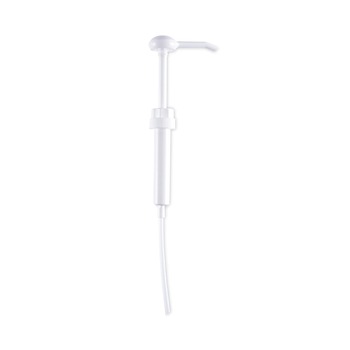 WATER AND SOLVENT PUMPS | Boardwalk 516160 1 oz 12 in. Tube Plastic Siphon Pump for 1 Gallon Bottles - White (12/Carton)