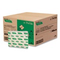 Dispenser Napkins | Cascades PRO T411 6.5 in. x 4.25 in. 1-Ply Perform Interfold Napkins - Natural (6016/Carton) image number 2