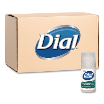DEODORANTS | Dial Professional DIA 07686 1.5 oz. Roll-On Bottle Anti-Perspirant Deodorant - Crystal Breeze (48/Carton)