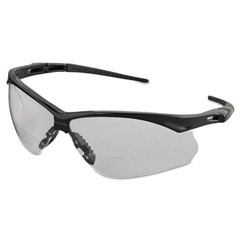 Ansell 28627 V60 Nemesis Rx Plus 2.5 Diopter Reader Safety Glasses - Black Frame/Clear Lens
