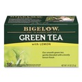 Tea | Bigelow RCB10346 0.34 lbs. Green Tea with Lemon - Lemon (28/Box) image number 0