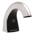 Soap Dispensers | Rubbermaid Commercial FG401310 TC OneShot 1600 mL 6.8 in. x 9.8 in. x 13.8 in. Dispenser - Polished Chrome/Black image number 3