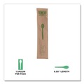 Disposable Spoons | Eco-Products EP-S213-W General Purpose Spoon Wood Cutlery - Natural (500/Carton) image number 5