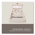 Baby Changing Stations | Rubbermaid Commercial FG781988LPLAT 34.1 in. x 23 in. Vertical Baby Changing Station - Light Platinum image number 2