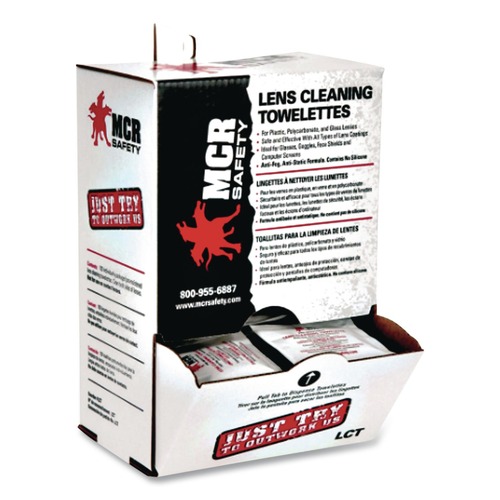 Camera Accessories | MCR Safety LCT Lens Cleaning Towelettes (100/Box) image number 0