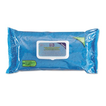 Sani Professional J14143 1-Ply 9.5 x 11.5 Hygea Adult Wash Cloths - Unscented/White (6/Carton)
