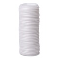 Cup Lids | Eco-Products EP-ECOLID-W 10 - 20 oz. EcoLid Renewable/Compostable Hot Cup Lid - White (800/Carton) image number 1