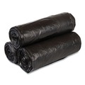 Low-Density Trash Bags | Inteplast Group WSL3036HVK 30 in. x 36 in. 30 Gallon 0.58 mil Can Liners - Black (250/Carton) image number 2