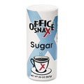 Sweeteners | Office Snax OFX00019G 20 oz Reclosable Canister of Sugar (3/Pack) image number 1