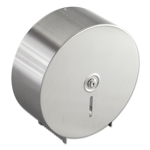 Toilet Tissue Dispensers | Bobrick B-2890 10-21/32 in. x 4-1/2 in. x 10-5/8 in. Jumbo Toilet Tissue Dispenser - Stainless Steel image number 0