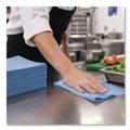 Cleaning Cloths & Wipes | Boardwalk BWK-N8220 13 in. x 21 in. Foodservice Wipers - Blue (150/Carton) image number 3