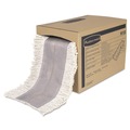 Mop Heads | Rubbermaid Commercial FGM15000WH00 5 in. x 40 ft. Cotton Cut To Length Dust Mops - White - 1 Roll image number 0