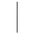 Straws/Stems/Sticks | Boardwalk BWKSLSTUBL 8 in. Polypropylene Cocktail Straws - Black (10/Carton) image number 0